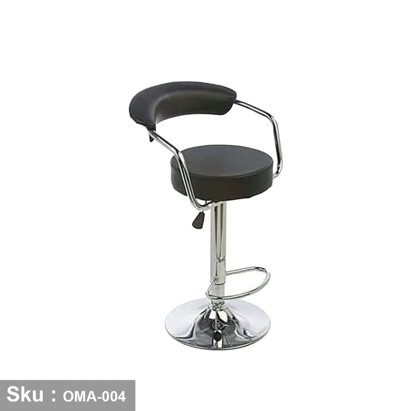 كرسي بار هيدروليك جلد - OMA-004